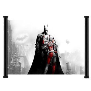 Batman Arkham City Game Fabric Wall Scroll Poster (26x16