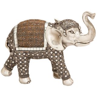 Lucky Standing Elephant Collectible Statue Figurine
