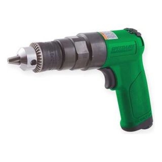 Speedaire 2YPR2 Air Drill, General, Pistol, 3/8 In.