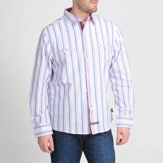 English Laundry by Christopher Wicks Mens The Salford Pink Button