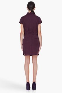 See by Chloé Dark Purple Drawstring Dress for women