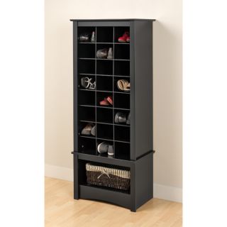 Broadway Black Tall Shoe Cubbie Cabinet Today $206.99 4.5 (2 reviews