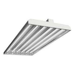 Lithonia FGB24 6 32 S1X20U MVOLT 2/3 GEUMH CS93W Flourescent Fixture, High Bay, F32T8