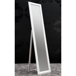 Moderner Standspiegel weiß hochglanz 170 x 40 cm Küche