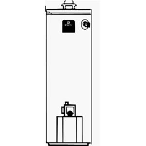 Reliance Water Heater CO HR6 50 YBRT N Maytag 50 Gallon Gas Water Heater