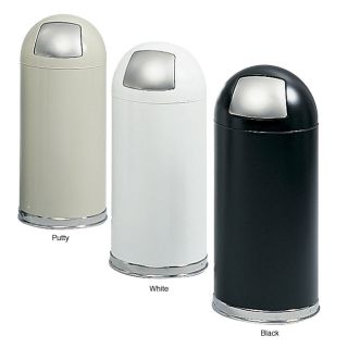 Safco Dome Top Receptacle with Push Door Today $174.99