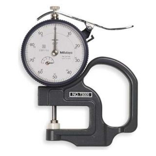 Mitutoyo 7300S Dial Thickness Gage, 0 0.4 In