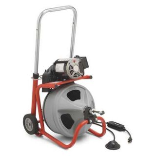 Ridgid K400 WC32/24853 Drain Cleaning Machine, 3/8 In Cable