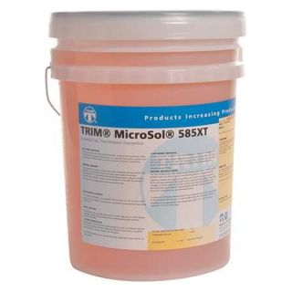 Trim MicroSol(R) 585XT Semi Synthetic Fluid, MicroSol 585XT, 5Gal