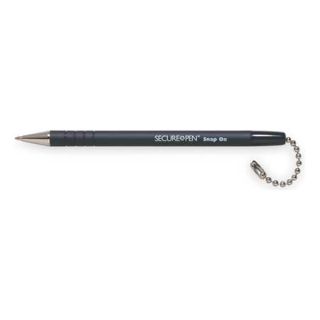 Approved Vendor 1AYF8 Security Pen, Stick, Medium, Black