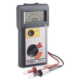 Megger MIT210 Battery Operated Megohmmeter, 1000VDC