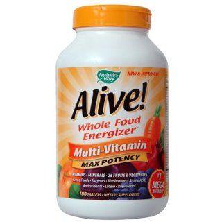 Natures Way, Alive Whole Food Energizer, Multi Vitamin, Max Potenz