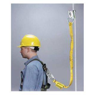 Miller By Sperian 8174MLS4 Z7/4FT Lanyard, Polyester, Yellow