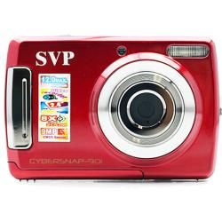 SVP Cybersnap 901 9MP 2.4 inch LCD Red Digital Camera/ Video Recorder