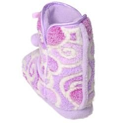 Journee Collection Kids Girls Christian Heart Pattern Toggle